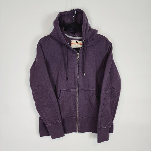 American Giant Deep Purple Full-Zip Hoodie - Picture 3 of 14